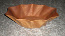 Oval Salad Bowl--Made from solid Cherry