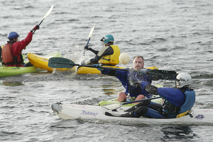 Kayak Polo: Defense